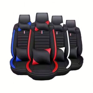 Wholesale Fast Delivery 5 <b>Seats</b> Full Set Front <b>Car</b> <b>Seat</b> <b>Covers</b> in PU <b>Leather</b> - Product Image 1