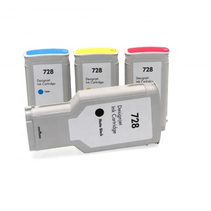 ซุปเปอร์คัลเลอร์สำหรับตลับหมึก HP 728 ขนาด 300 มล. ใช้แทนกันได้ พร้อมหมึกและชิปสำหรับเครื่องพิมพ์ HP DesignJet T730 T830 - Product Image 1