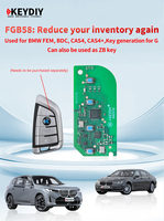 Nueva Placa PCB KEYDIY KD FGB58 2026 con Carcasa para BMW FEM, BDC, CAS4, CAS4+ para Llaves ZB, 5 Piezas/Lote