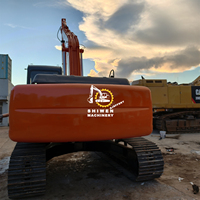 Excavadora Usada Hitachi ZX200 de 20 Toneladas, Origen Japón, Brazo Largo, Pocas Horas de Uso, Bomba de Caja de Cambios Isuzu, 122kw de Potencia, Probada e Inspeccionada