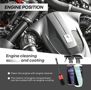 Aegis NC-893 Factory Wholesale Price Professional Plastic Metal <b>Car</b> <b>Washer</b> Cleaning Set Detail Kit <b>Portable</b> Care Accessories - Product Image 4