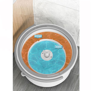 Serpillère plate mains libres avec tête en microfibre, essorage automatique, design rectangulaire durable pour le nettoyage à domicile et au <span class=keywords><strong>bureau</strong></span> - Product Image 5