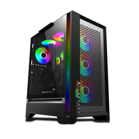 Game Desktop Host Core I3 I5 I7 CPU 8G RAM 120GB 256GB 512GB SSD Supply PC Gaming Desktop Computer with Graphic Card