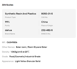 Émulsifiant et Stabilisant Alimentaire en Gros : Ester de Glycérol de Colophane E445 pour Boissons et Confiseries - Product Image 6