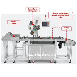 SKILT Auto Bag Pouch Top Plane Labeler Bag Top Labeling Machine Fabricante <span class=keywords><strong>desde</strong></span> 1998 - Product Image 2