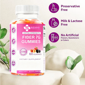 OEM Etiqueta Privada suplemento de células madre suplemento de fibra dietética en polvo jugo de apio Fier gomitas para limpieza del tracto digestivo - Product Image 3