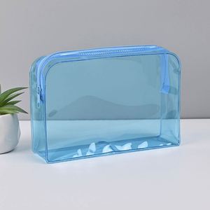 Sac de voyage transparent en EVA avec poignée, personnalisable, faible MOQ, pour accessoires capillaires, bonbons et maquillage pour enfants, en PVC coloré - Product Image 3