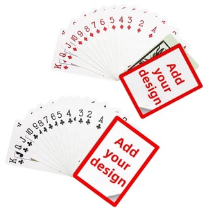 SFT Free Sample Drawer Double Deck Box Pack Paper Customised Playing Cards And Box In Bulk