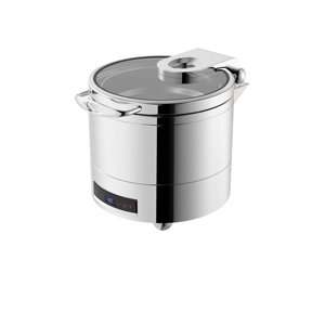 SUNNEX หม้อซุป10L เบนมารี304. Ss.s อาหารบุฟเฟ่ต์เตาอุ่นซุปโจ๊กร้านอาหารซุปกาต้มน้ำอุปกรณ์ในโรงแรม - Product Image 4