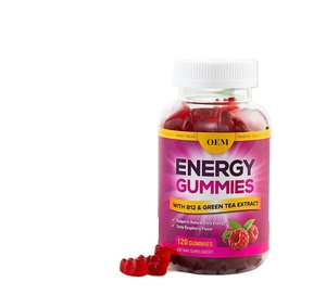 Oem/odm/obm שריר בניין אנרגיה gummies מתן אנרגיה טרום אימון אנרגיה עבור מתן תוספי ספורט אנרגיה - Product Image 1