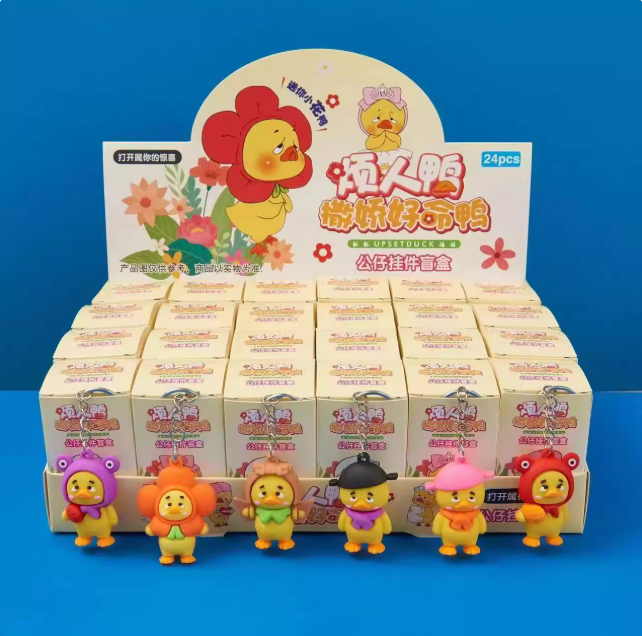 24 cajas de grandes juguetes de peluche pato molesto