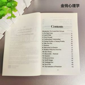 Vente en gros personnalisée la psychologie de l'argent édition anglaise la psychologie de l'argent Morgan Houser comme d'habitude - Product Image 5