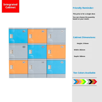Armoire de rangement pour piscine, sauna, école maternelle, en plastique ABS, imperméable, anti-corrosion, robuste, taille personnalisée pour les écoles