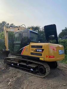 Excavadora de orugas hidráulica anfibia de tamaño medio Sanyy SY135C, bomba de motor de núcleo de 14 toneladas, engranaje de Motor, Venta barata, modelo usado 2016 - Product Image 3