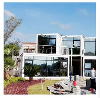 Dortoir de conteneur de personnel, mobile entièrement assemblé, maison de conteneur, maison préfabriquée, des escaliers externes peuvent être ajoutés