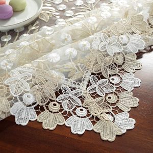 Manteles de Boda Elegantes al por Mayor, Cubiertas de Tela con Patrón Bordado - Product Image 4