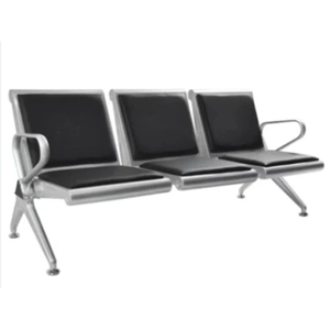 เก้าอี้พักคอย 3 ที่นั่ง ราคาโรงงาน สำหรับสนามบิน โรงพยาบาล ห้องรอ คลินิก - Product Image 5