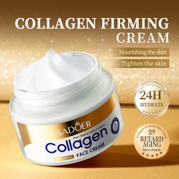 Crème pour le visage raffermissante au collagène de qualité supérieure, crème hydratante régénérante à la glycérine pour le soin du visage
