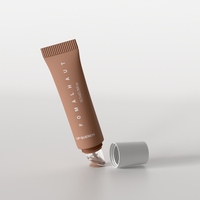 Tube cosmétique doux au toucher de 8 ml, 10 ml, 15 ml avec applicateur en silicone, tube pour baume à lèvres, tube pour brillant à lèvres, emballage