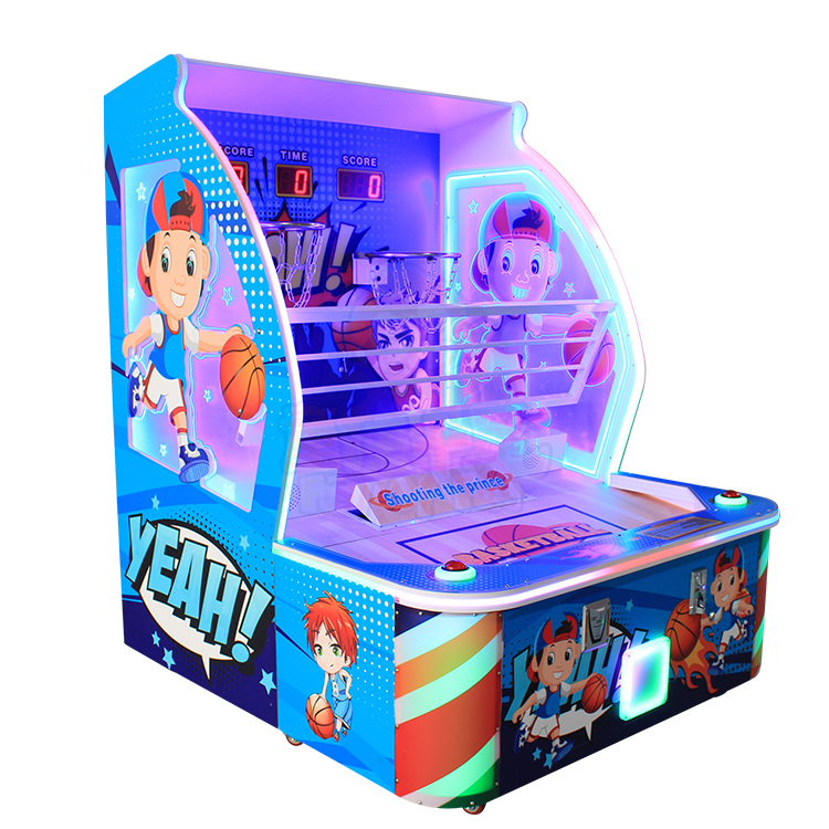 Factory Price Coin Operated Arcade Game Basketball Shooting Machine