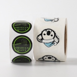 Étiquettes imprimées personnalisées, logo, autocollants imperméables en vinyle pour ordinateur portable, bagages, autocollants scr pour ordinateur portable, mélange de tampons d'affranchissement - Product Image 2