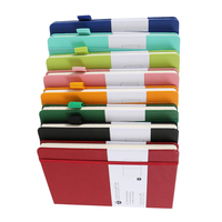 Carnet en cuir PU A5 personnalisé, journal à couverture rigide personnalisé en gros pour cadeaux promotionnels d'entreprise