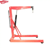 Grue de magasin portable pliante hydraulique moteur mobile palan élévateur atelier petite grue de levage