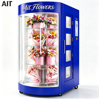 Kiosque commercial AIT 180 de luxe pour la vente de fleurs avec écran tactile et fonction SDK pour les zones d'aéroports à fort trafic