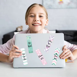 Autocollants sensoriels texturés personnalisés pour soulager l'anxiété avec des messages de motivation, fournitures de classe et de bureau, autocollants anti-stress pour l'anxiété - Product Image 4