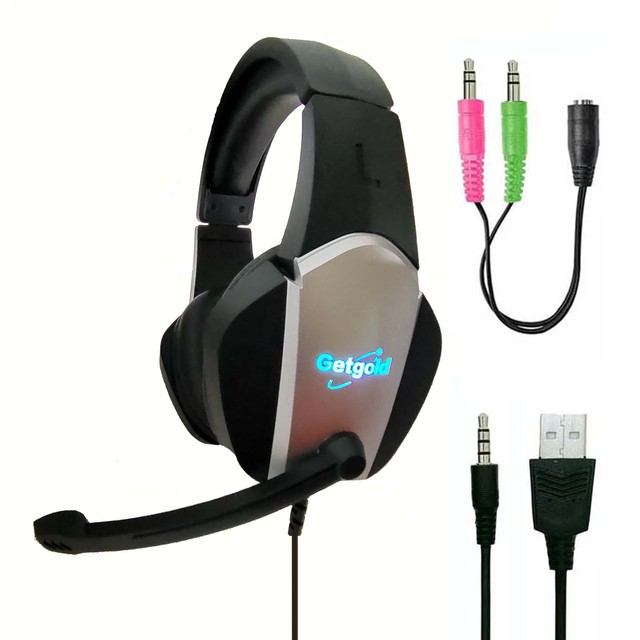 Top Seller 884D High Quality 7 Color Light Gaming Headsets and Headphones Games Gaming Headsets and Headphones Gamer Headphone