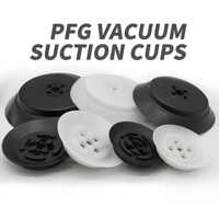 Ventouse à vide en caoutchouc de silicone, robuste et industriel, série PFG
