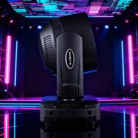 UNOXINE Professionnel 19x15W RGBW DMX512 4-en-1 Bee Eye LED Moving Head Light Zoom Wash Beam pour DJ et éclairage de scène