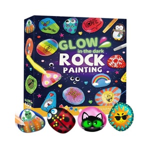 Kids Rock Painting <b>Kit</b> Glow in the Dark Customize Arts and <b>Crafts</b> <b>Easter</b> Gifts for Boys and Girls Ages 4-12 - Product Image 1