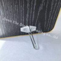 Cadre photo sans cadre en MDF 15x20cm Gold Edge pour montage de photos, idéal pour boissons et cadeaux