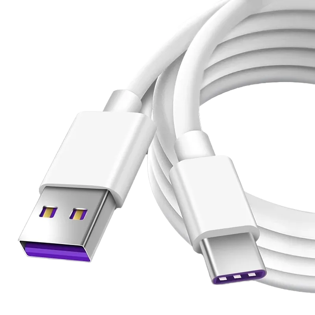 ORPHIE 5A Fast Charging Magnetic TPE Jacket USB Type-C Cable 1 Meter for Android Car Earphone & Printer