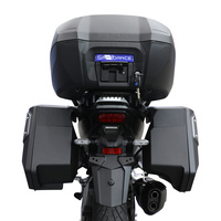Ensemble de 3 valises à dégagement rapide pour moto Honda NT1100 : Top Case 50L et Sacoches latérales 33L 30L