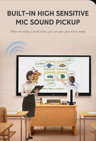 Scanner de documents à capteur CMOS 16 MP, visualiseur numérique OEM, présentateur, mise au point automatique, A3, équipement éducatif, USB, plastique, école