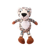 Peluche personnalisable par sublimation : Tigre, Lion, Girafe, Lapin aux grands yeux, motif forêt, impression par transfert thermique, cadeau