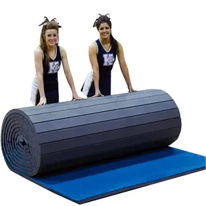 MMA Grappling Roll Tatami Judo Mat Rollout Tapis d'arts martiaux enroulable