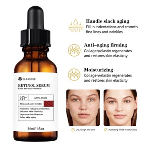 Suero facial de vitamina C profesional de 30ml de etiqueta privada con retinol niacinamida algas marinas y Centella blanqueador para uso doméstico - Product Image 1