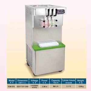 Hot bán thương mại Taylor 3 hương vị 2 + 1 hỗn hợp mềm phục vụ máy làm kem sữa chua đông lạnh Máy Máy làm kem - Product Image 2