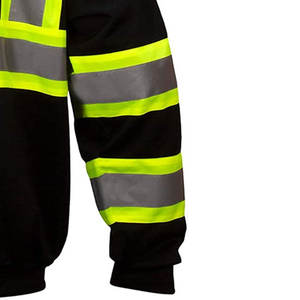 Chaqueta de Seguridad Personalizable de Alta Visibilidad, Reflectante, Resistente al Fuego, Transpirable, Antiencogimiento, de Poliéster Impermeable, Chaqueta de Trabajo Hecha a Medida - Product Image 4