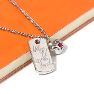 キュートなリンゴ「帰ってきたら」ペンダント チョーカー ゲーム 恋と深空 セイヤ コスプレ ネックレス - Product Image 3