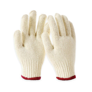 <span class=keywords><strong>Guanti</strong></span> di Sicurezza Industriali in Cotone Bianco, <span class=keywords><strong>Guanti</strong></span> Lavorati a Maglia per Lavori con Sbiancanti - Product Image 2