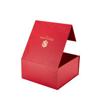Fabricant de logos imprimés CMYK personnalisés, laminage mat magnétique pour boîtes cadeaux, emballage en carton avec insert en papier pour cadeau