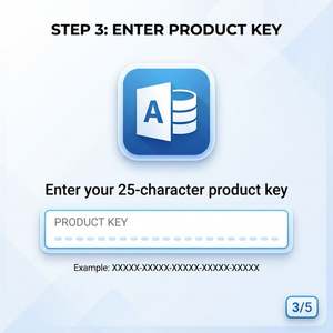 Licence numérique MS Access 2024, clé de compte liée, activation mondiale, utilisation à vie, livraison instantanée en stock, support 24h/24 et 7j/7 pour ordinateur portable - Product Image 5