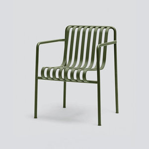 2025 moderna sala <span class=keywords><strong>da</strong></span> pranzo all'aperto <span class=keywords><strong>tavolo</strong></span> e sedie in metallo <span class=keywords><strong>verde</strong></span> durevole per l'uso del parco - Product Image 5