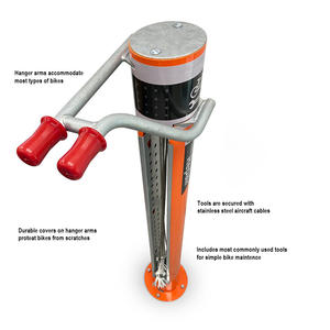 Station de réparation de vélo <span class=keywords><strong>publique</strong></span> cylindrique de nouvelle conception avec outils et <span class=keywords><strong>pompe</strong></span> - Product Image 2