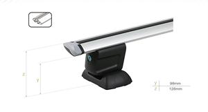 Barras Transversales Universales de Aluminio para Techo de Auto, Precio Directo de Fábrica, Alta Calidad - Product Image 3