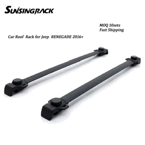 Barras Transversales de Techo <span class=keywords><strong>para</strong></span> Auto, de Aleación de Aluminio, Marca Sunsing, <span class=keywords><strong>para</strong></span> Transportar Equipaje, Compatibles con <span class=keywords><strong>JEEP</strong></span> <span class=keywords><strong>Renegade</strong></span> 2016+ - Product Image 1